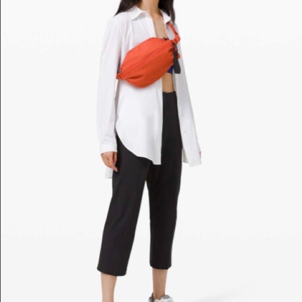 Lululemon all Hours Belt Bag in brick